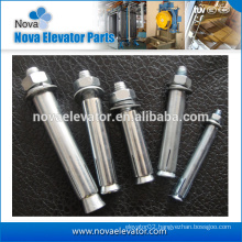 Steel Elevator Expansion Anchor Bolt M12, M16, M24, shark fin expansion bolt Expansion Anchor Bolt